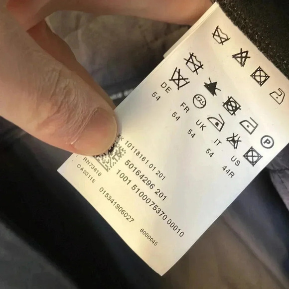 Hugo Boss brown inside zipped jacket button  coat - Picture 8 of 11